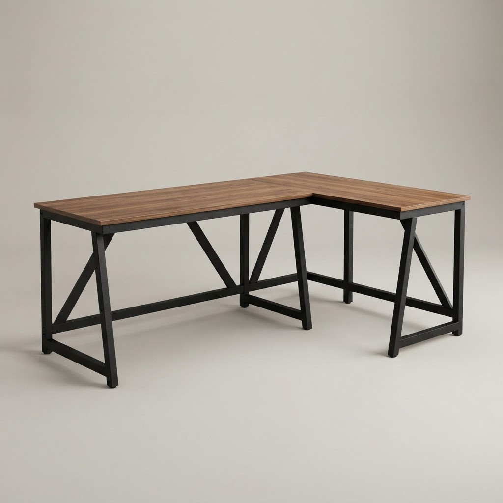 Meridian L-Shaped Corner Desk